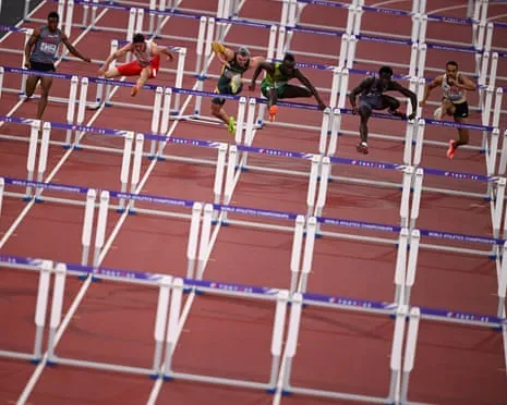 Global Track and Field Events: Female 1500m, Male 110m Hurdles and More Races