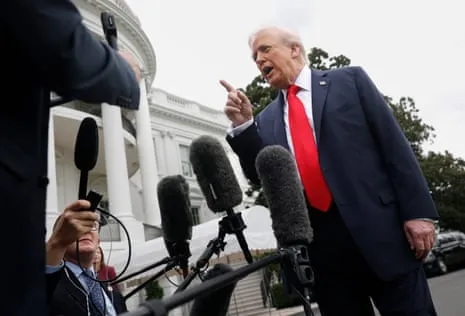Former President Trump Confronts Aussie Reporter, Acknowledges Meeting with PM Albanese